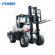 4-Wheel Hydraulic Drive Cross Country Rough Terrain Off-Road Forklift with Good Price